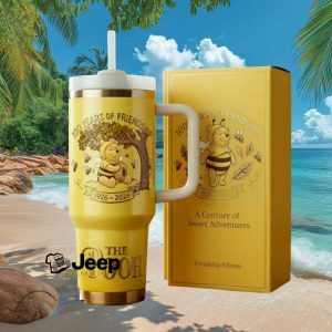 Winnie the Pooh 100 Years of Friendship 1926 2026 Special Edition 40oz Tumbler