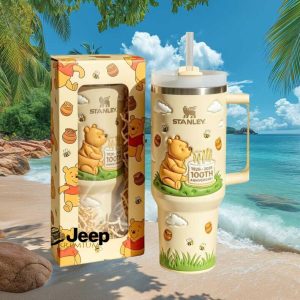 Winnie the Pooh 100th Anniversary 1926 2026 Commemorative 40oz Embossed Tumbler.jfif