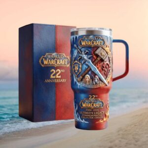 WoW 22nd Anniversary Ultimate Legacy Commemorative 40oz Tumbler
