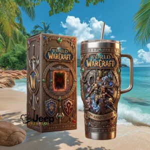 World of Warcraft 22nd Anniversary Dark Portal 40oz Tumbler
