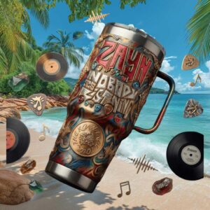 Zayn Malik “Nobody Is Listening” Artistic 3D Engraved 40oz Tumbler