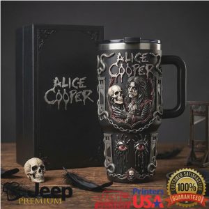 Alice Cooper Welcome to My Nightmare Tour 2024 Shock Rock Vintage Gifts for Fans Stainless Steel Insulated Tumbler