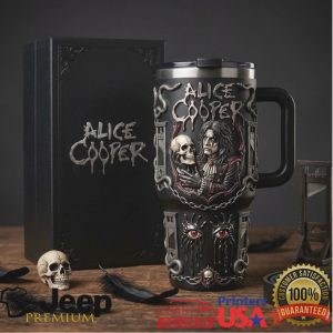 Alice Cooper Welcome to My Nightmare Tour 2024 Shock Rock Vintage Gifts for Fans Stainless Steel Insulated Tumbler