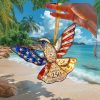 USA 250th Anniversary Butterfly Patriotic American Flag Wings DeOrnament USA 250th Anniversary Butterfly Patriotic American Flag Wings DeOrnament