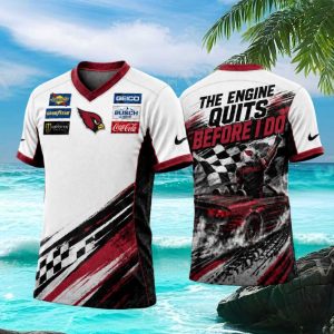 Arizona Football Racing The Engine Quits Before I Do T Shirt