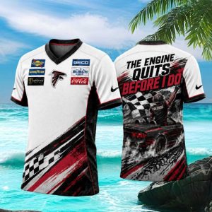 Atlanta Football Racing The Engine Quits Before I Do T Shirt