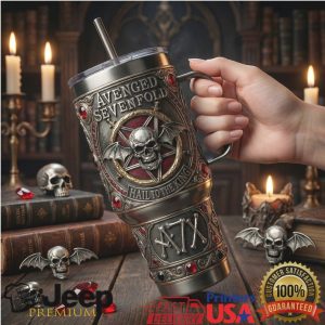 Avenged Sevenfold Hail to the King 2026 Vintage Rock Style Gifts for Fans Stainless Steel Insulated Tumbler