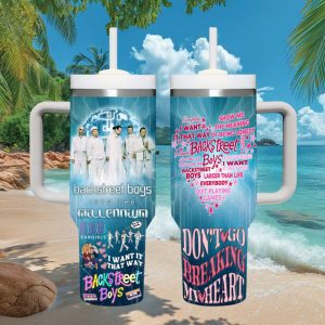 Backstreet Boys Into The Millennium Sphere Las Vegas 2024 Retro Boy Band Stainless Steel Insulated Tumbler