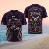 Baltimore Ravens Custom Name Diagonal Stripe Sports Fan T Shirt Baltimore Ravens Custom Name Diagonal Stripe Sports Fan T Shirt
