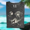 Black Pug Three Moon Wolves Galaxy Forest T Shirt Black Pug Three Moon Wolves Galaxy Forest T Shirt