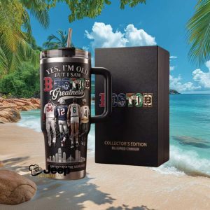 Boston Greatness Legends Tribute City Of Champions Vintage Retro Gift Stainless Steel Insulated Tumbler