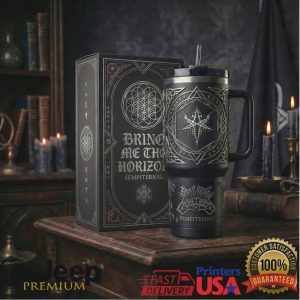 Bring Me The Horizon Sempiternal Album 2013 Retro 40oz Gifts For Rock Fans Stainless Steel Insulated Tumbler