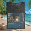 Chihuahua Three Wolf Moon Style Nature Landscape T Shirt Chihuahua Three Wolf Moon Style Nature Landscape T Shirt