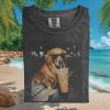 Cool Pug Dog Wearing Sunglasses Drinking Beer Nightlife T Shirt Cool Pug Dog Wearing Sunglasses Drinking Beer Nightlife T Shirt