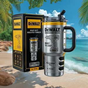 DeWalt Tradesman Pro Tumbler Guaranteed Tough Built To Last 40oz Insulated Work Tumbler