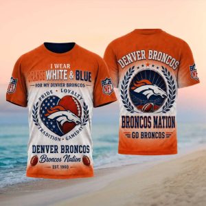 Denver Broncos Broncos Nation Pride Loyalty Gameday T Shirt