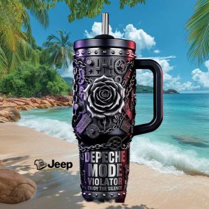 Depeche Mode Violator Enjoy The Silence Retro Music Fan Stainless Steel Insulated Tumbler