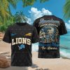 Detroit Lions One Pride Blue Silver White Football Fan T Shirt Detroit Lions One Pride Blue Silver White Football Fan T Shirt