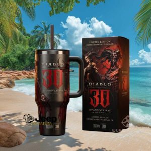 Diablo 30th Anniversary 1996 2026 Limited Edition Lilith Gamer Gift Stainless Steel Insulated Tumbler