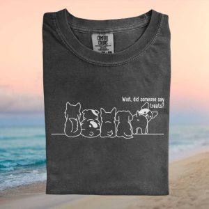 Did Someone Say Treats Cute Dog Butts Graphic T Shirt