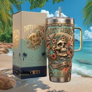 Dirty Heads California Soul Reggae Rock Beach Vibes Gift Stainless Steel Insulated Tumbler