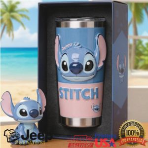 Disney Lilo and Stitch Experiment 626 Tropical Ohana Retro Gift Stainless Steel Insulated Tumbler