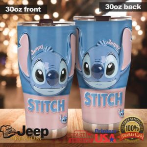 Disney Lilo and Stitch Experiment 626 Tropical Ohana Retro Gift Stainless Steel Insulated Tumbler