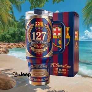 FC Barcelona 127th Anniversary Limited Edition 1899 2026 Més Que Un Club Stainless Steel Insulated Tumbler
