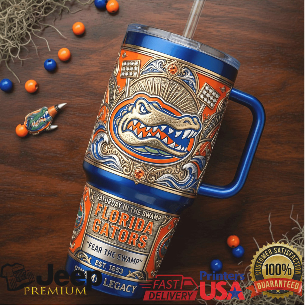 Florida Gators Fear The Swamp Saturday Legacy 2026 Vintage 20oz Fan Stainless Steel Insulated Tumbler Florida Gators Fear The Swamp Saturday Legacy 2026 Vintage 20oz Fan Stainless Steel Insulated Tumbler