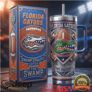 Florida Gators The Swamp Dynasty Edition NCAA Football 2026 Retro Gifts For Fans Stainless Steel Insulated Tumbler