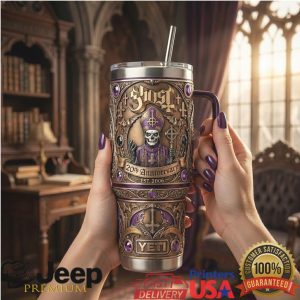 Ghost Band 20th Anniversary Est 2006 Papa Emeritus Retro 20oz Stainless Steel Insulated Tumbler