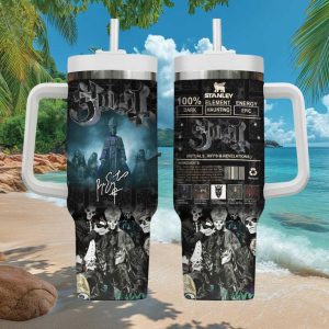 Ghost Band Impera Rituals Papa Emeritus IV Goth Rock Music Gift Stainless Steel Insulated Tumbler