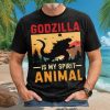 Godzilla Kaiju Blue Lightning City Destruction Graphic T Shirt Godzilla Kaiju Blue Lightning City Destruction Graphic T Shirt