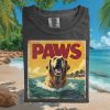 Golden Retriever Wolf Moon Mountain Waterfall Vintage T Shirt Golden Retriever Wolf Moon Mountain Waterfall Vintage T Shirt