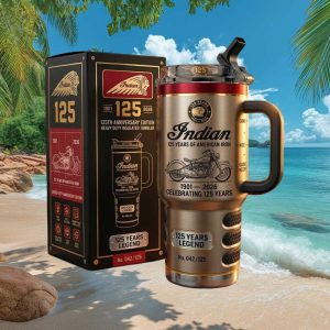 Indian Motorcycle 125th Anniversary 1901 2026 Limited Edition Tumbler