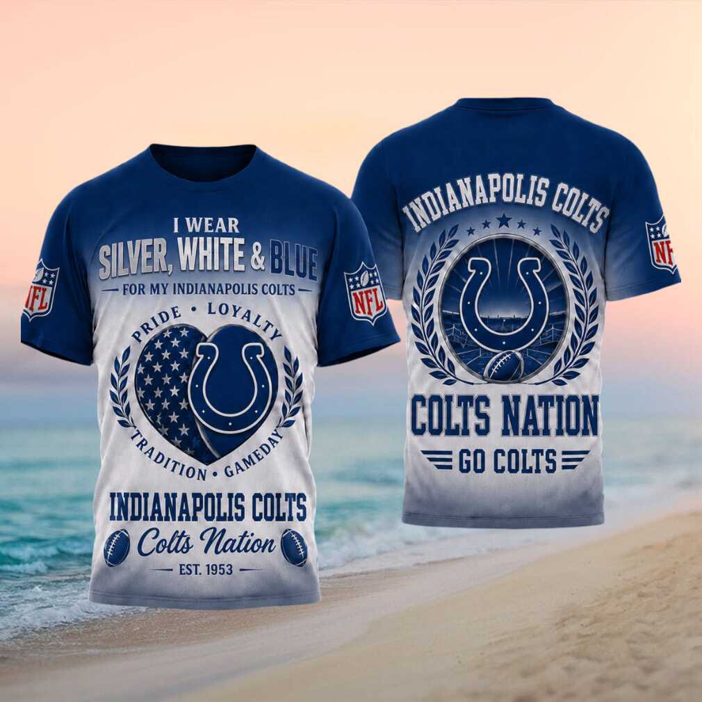 Indianapolis Football Pride Loyalty Colts Nation Gameday T Shirt Indianapolis Football Pride Loyalty Colts Nation Gameday T Shirt