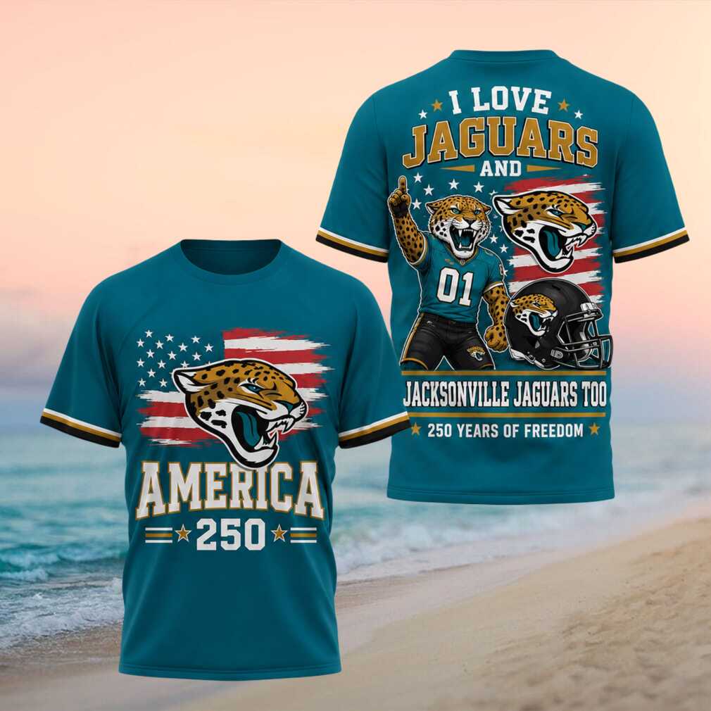 Jacksonville Jaguars America 250 Years Freedom T Shirt Jacksonville Jaguars America 250 Years Freedom T Shirt
