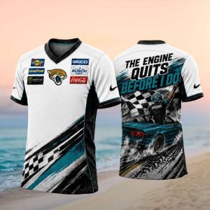 Jacksonville Jaguars Racing The Engine Quits Graphic Sport T Shirt