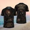 Cleveland Browns Flaming Skull Motorcycle NFL T Shirt Burning Through The League Cleveland Browns Flaming Skull Motorcycle NFL T Shirt Burning Through The League