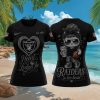Las Vegas Raiders All I Need Is Go Fishing 3D T Shirt Las Vegas Raiders All I Need Is Go Fishing 3D T Shirt