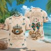 Miami Dolphins Hello Kitty Cute Pink Teal Football Women T shirt Miami Dolphins Hello Kitty Cute Pink Teal Football Women T shirt