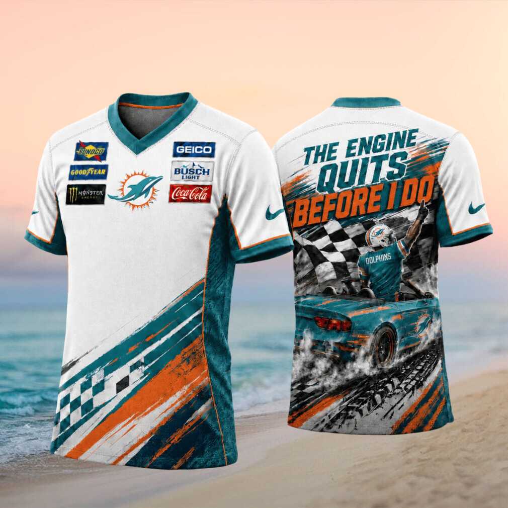 Miami Football Racing The Engine Quits Before I Do T Shirt Miami Football Racing The Engine Quits Before I Do T Shirt