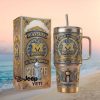 Mardi Gras New Orleans Gold Mask Jewelry Style 40oz Stainless Steel Insulated Tumbler Mardi Gras New Orleans Gold Mask Jewelry Style 40oz Stainless Steel Insulated Tumbler