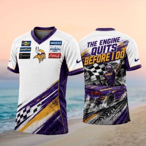 Minnesota Football Racing The Engine Quits Before I Do T Shirt