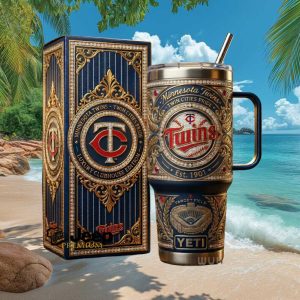 Minnesota Twins Luxury Clubhouse Edition Target Field 20oz Gift for Baseball Fans Stainless Steel Insulated Tumbler