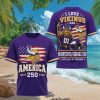 Minnesota Vikings Indian Chief Vintage Motorcycle Black 3D T Shirt Minnesota Vikings Indian Chief Vintage Motorcycle Black 3D T Shirt