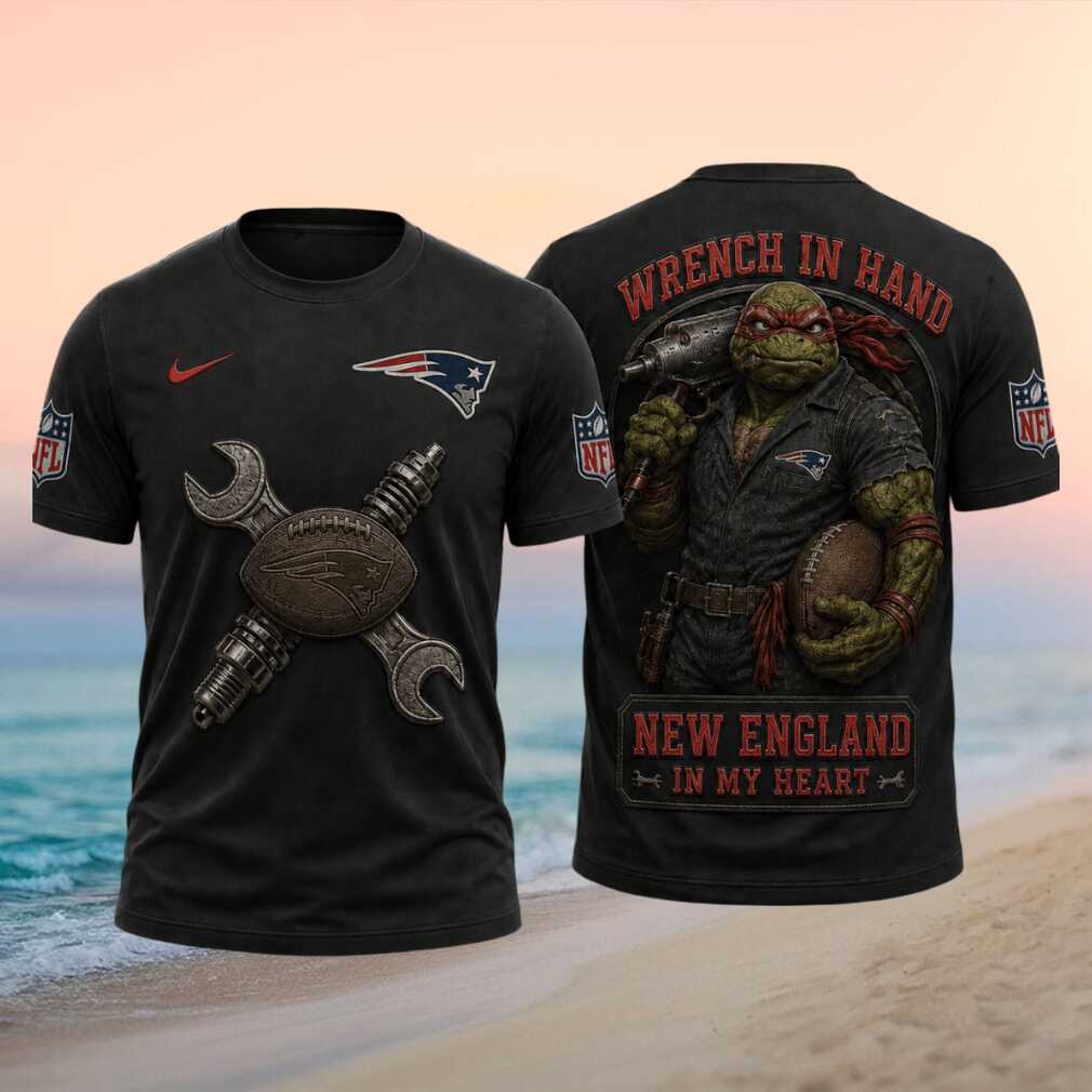 New England Patriots Mechanic Ninja Turtle T Shirt Boston Football Fan Apparel New England Patriots Mechanic Ninja Turtle T Shirt Boston Football Fan Apparel
