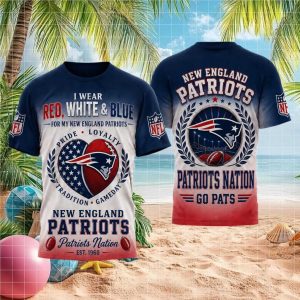 New England Patriots Patriots Nation Gameday Graphic T Shirt