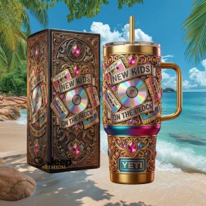 New Kids On The Block NKOTB Step By Step 90s Retro Stainless Steel Insulated Tumbler