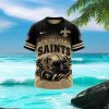 New Orleans Saints Rock And Roll Cartoon Couch Fans V Neck T Shirt New Orleans Saints Rock And Roll Cartoon Couch Fans V Neck T Shirt